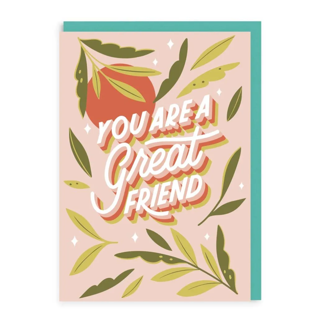 A Great Friend Greeting Card