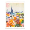 Abstract Edinburgh Riso Print (8x6)