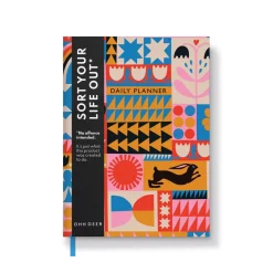 Abstract Patchwork Daily Planner | Journal | Ohh Deer