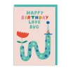Adorable Love Bug Birthday Card 🐞 | Ohh Deer