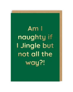 Am I Naughty Christmas Card | ohh Deer