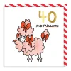 40 and Fabulous Birthday Card | Gemma Correll | Ohh Deer