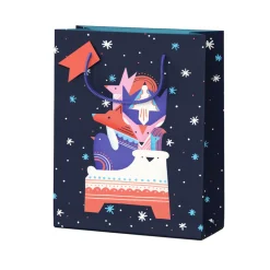 Animal Tower Large Christmas Gift Bag | Ohh Deer