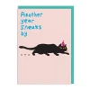 Another Year Sneaks By Greeting Card