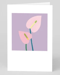 Anthurium Greeting Card - Makitoy | Ohh Deer