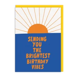 Ashkahn's Brightest Vibes Birthday Card 🌅 | Ohh Deer