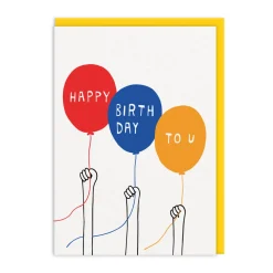 Ashkahn's Happy Birthday To U Balloons Card 🎈 | Ohh Deer