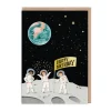 Astronauts Birthday Card