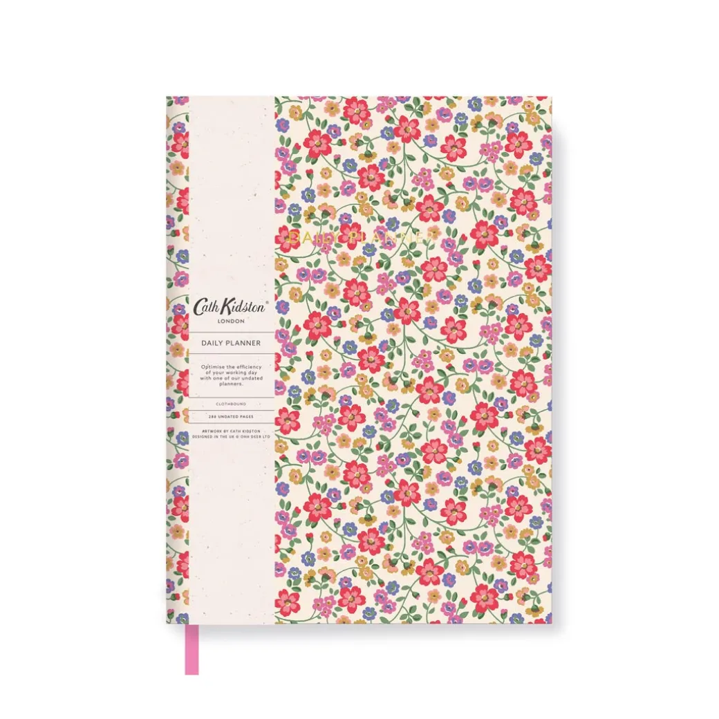 Autumn Ditsy Cream Floral Daily Planner