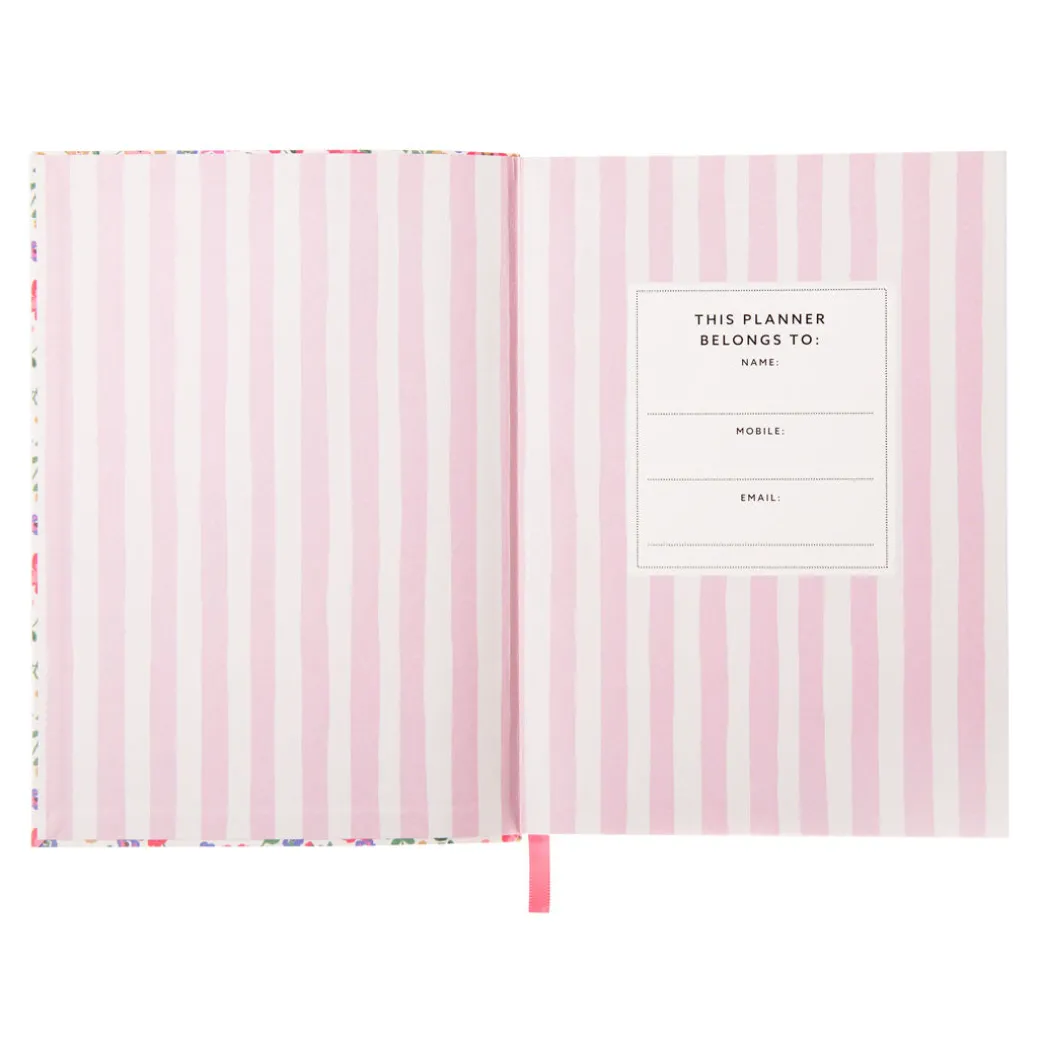 Autumn Ditsy Cream Floral Daily Planner