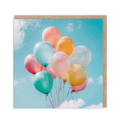 Balloons Birthday Card
