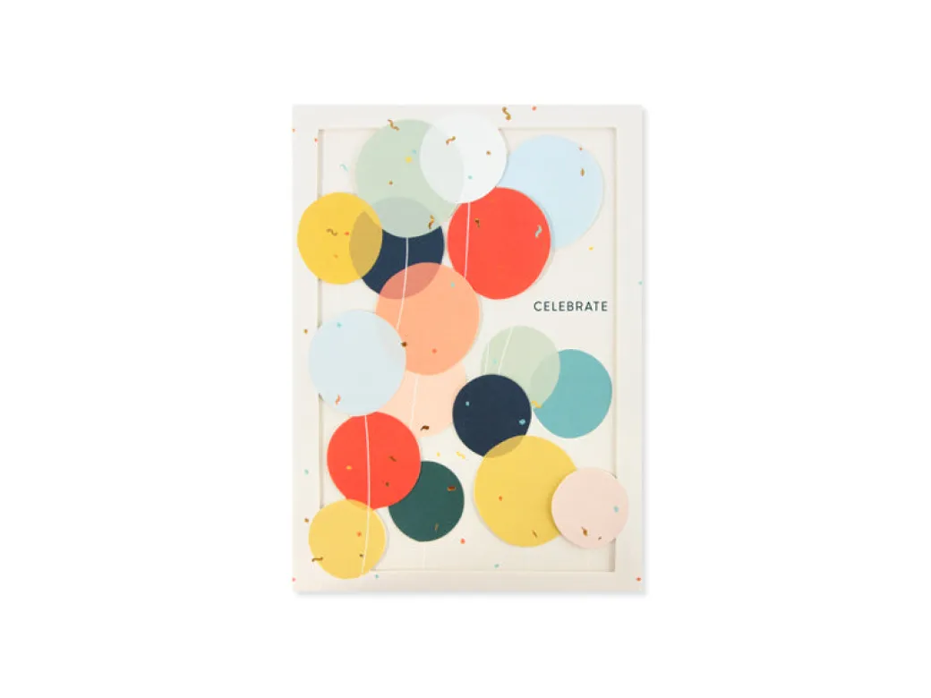 Balloons 3D Pop Up Greeting Card | Ohh Deer
