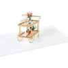 Bar Cart 3D Pop Up Greeting Card | Ohh Deer