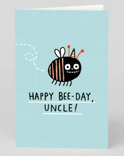 Bee Day Uncle Birthday Card | Ohh Deer