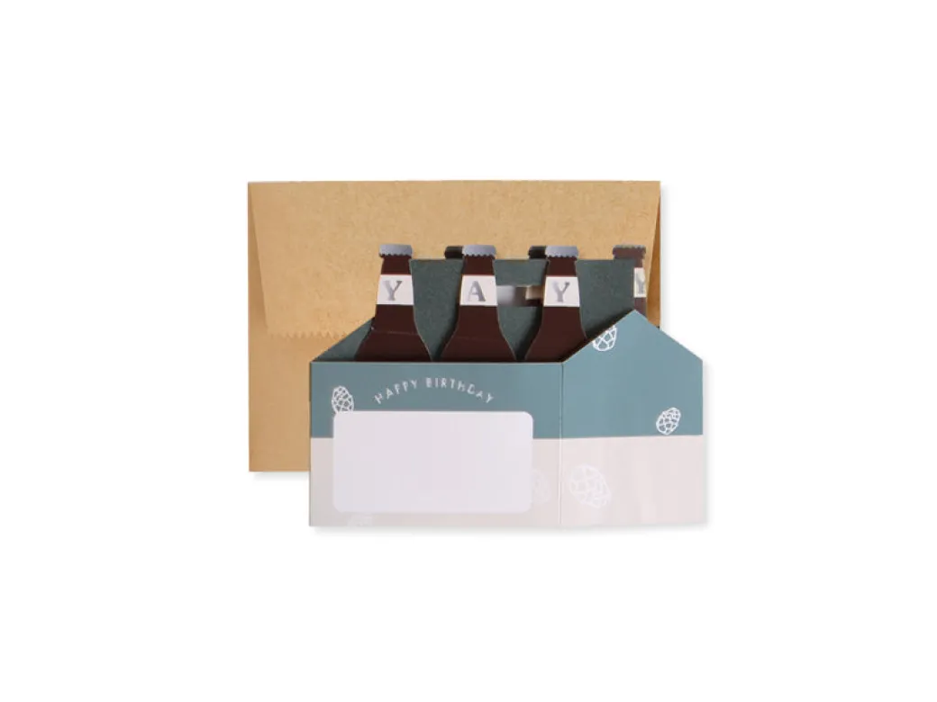 Beers To You 3D Pop Up Greeting Card | Ohh Deer