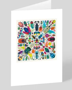 Beetle Kaleidoscope Greeting Card | Ohh Deer