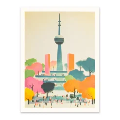 Berlin 1 Riso Print (8x6)