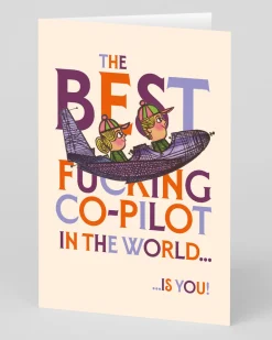 Best Co-Pilot Greeting Card | Ohh Deer