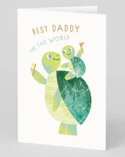 Best Daddy Turtles Greeting Card | Ohh Deer