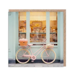 Bicycle in Paris Greeting Card 🇫🇷 🥐 | Ohh Deer
