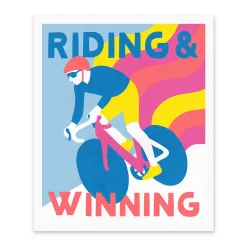 Bicycle Riso Print (12x10)