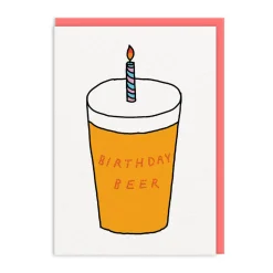Birthday Beer Greeting Card