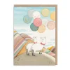 Birthday Llamas Greeting Card