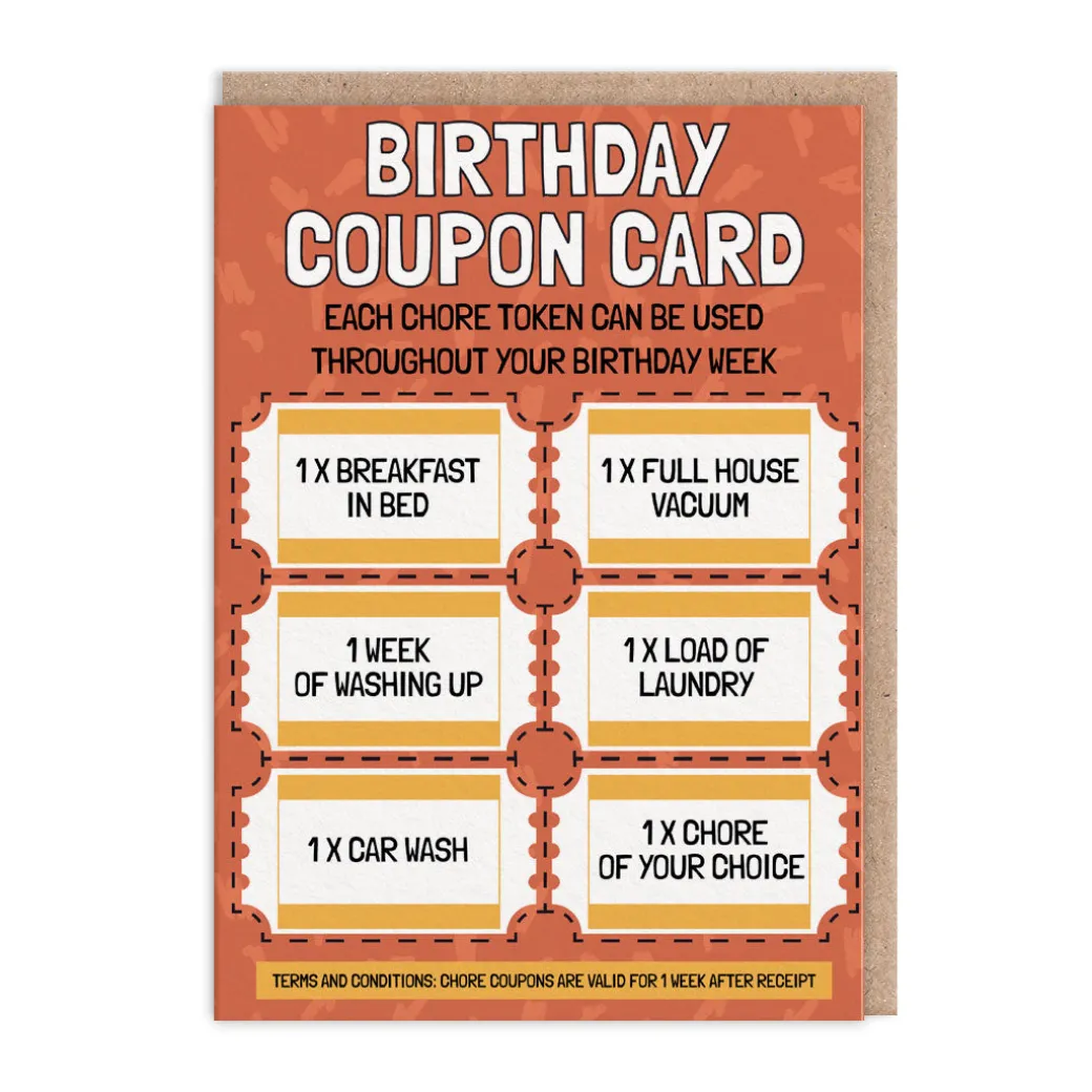 Birthday Week Coupon Card 🎟️ | Ohh Deer