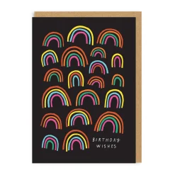 Birthday Wishes Rainbow Greeting Card