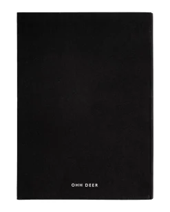 Black Daily Planner | Journal | Ohh Deer