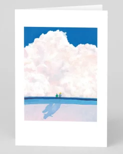 Blue Sky Landscape Greeting Card | Ohh Deer
