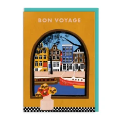 Bon Voyage Amsterdam Leaving Card 🇳🇱 | Ohh Deer