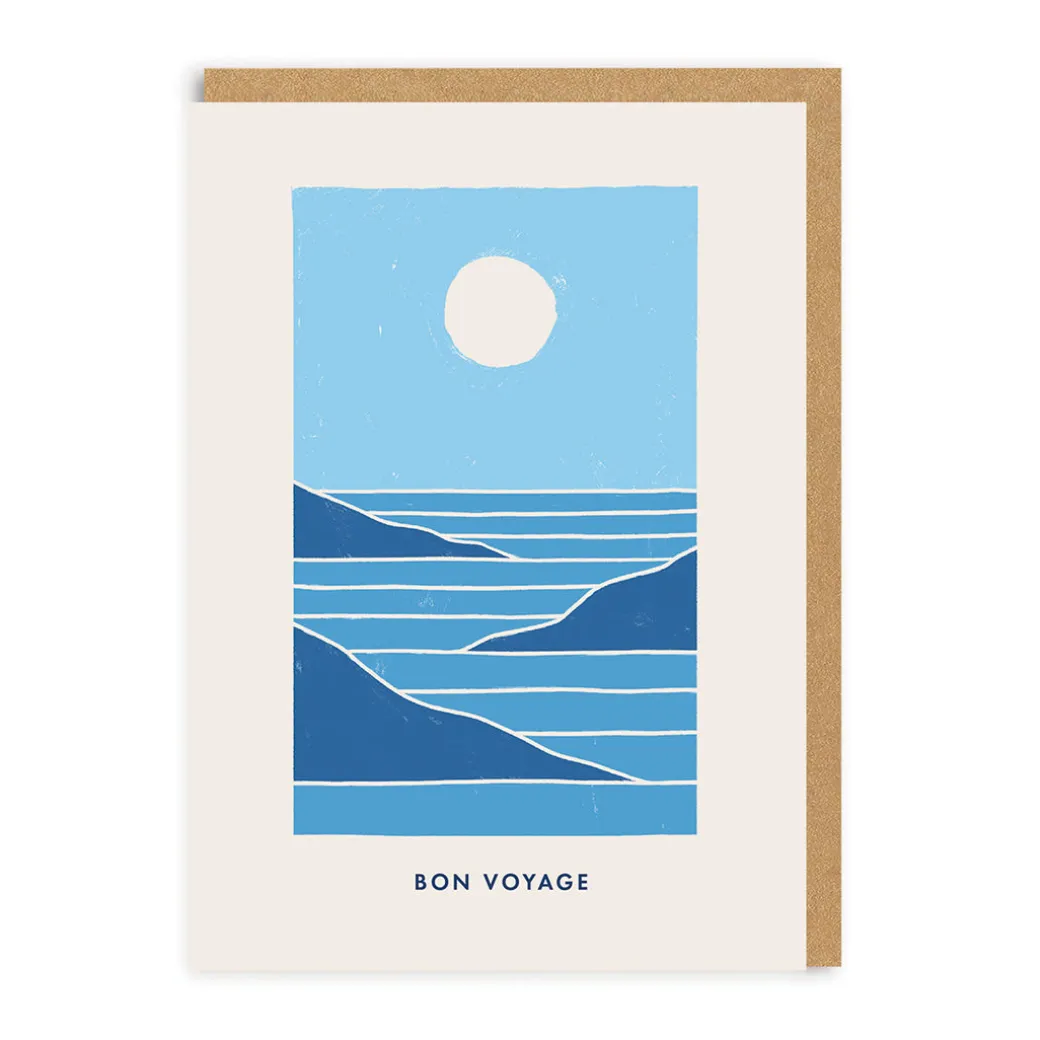 Bon Voyage Sea Card | Good Bye Card | Ohh Deer