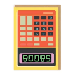 Boobs Calculator Greeting Card | Ohh Deer