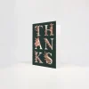 Botanical Thanks 3D Pop Up Greeting Card | Ohh Deer