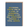Boyfriend - One Of A Kind Greeting Card