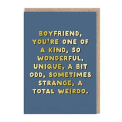 Boyfriend - One Of A Kind Greeting Card