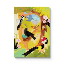 British Birds A6 Paperback Notebook