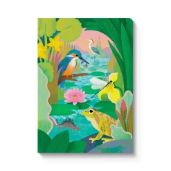 British Pond Life A5 Paperback Notebook