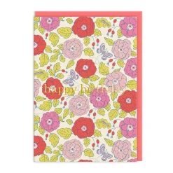 Butterfly Floral Happy Birthday Card 🦋🌼 | Ohh Deer
