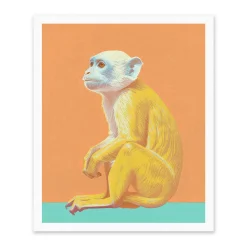 Capuchin Riso Print (12x10)