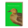 Card Is The Present Greeting Card