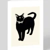 Cat In Bow Tie Greeting Card | Ohh Deer