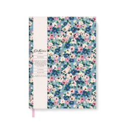 Cath Kidston Painted Pansies Linen Notebook | Ohh Deer