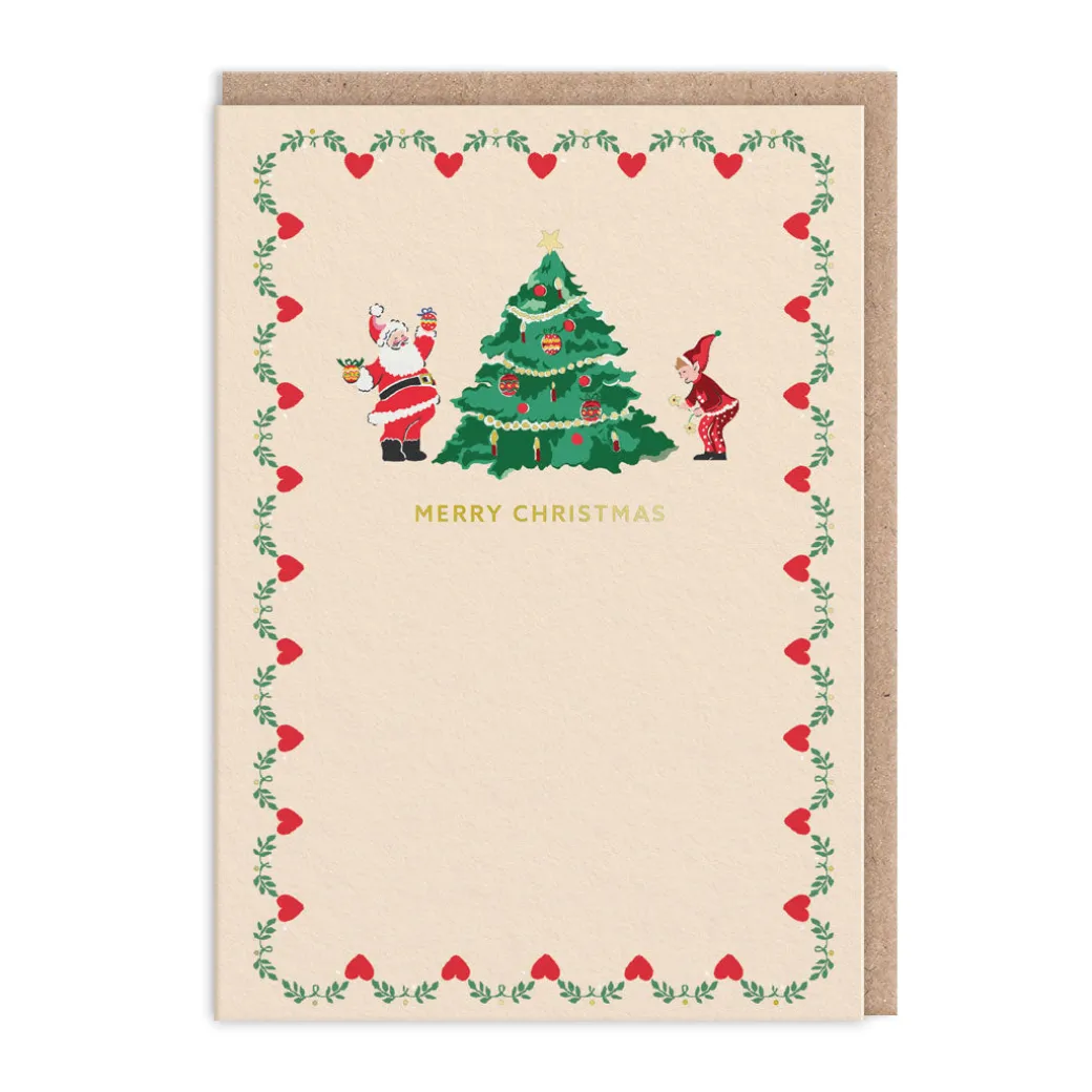 Cath Kidston Santa Christmas Card | Ohh Deer