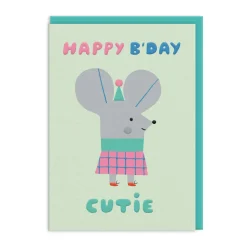 Celebrate with a Cutie Mouse Birthday Card 🐭 | Ohh Deer