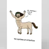 Centaur of Attention Greeting Card | Ohh Deer