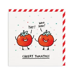 Cheery Tomatoes Greeting Card