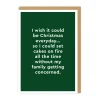 Chrismas Cake's on Fire Christmas Card | Ohh Deer