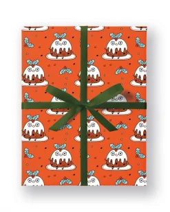 Christmas Pudding Gift Wrap